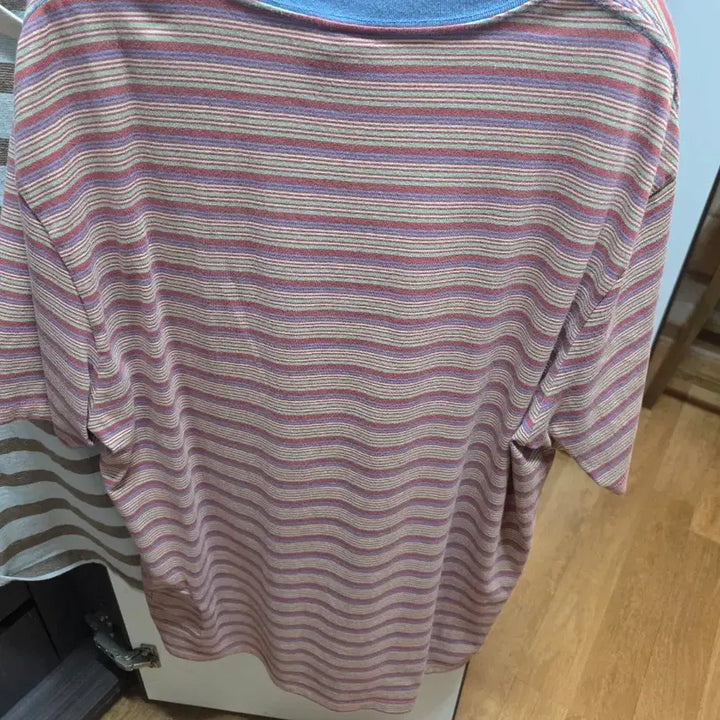 [BUNJANG] Khakis Stripe Border T-Shirt Size 3 / 카키스 스트라이프 보더티 3 사이즈(105정도)