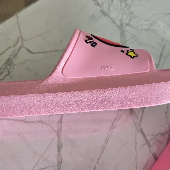 [BUNJANG] Indoor Floor Noise-Cancelling Slippers - Pink (Size 260) / 새것 층간소음 방지 실내 슬리퍼 핑크 260사이즈