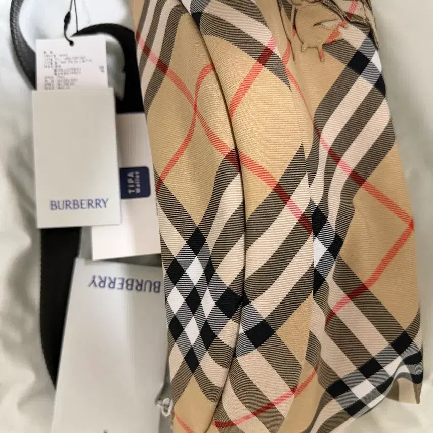 [BUNJANG] Burberry Check Belt Bag / 미사용새상품 버버리 체크벨트백판매합니다