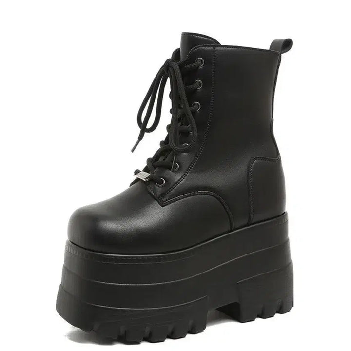 [BUNJANG] Platform Boots Rental / 20cm 통굽 스탠딩화 대여합니다
