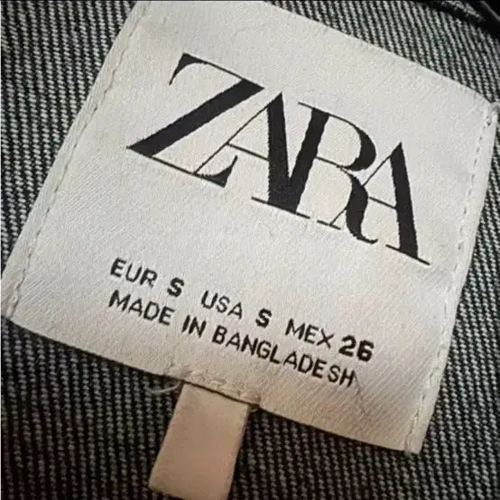 [BUNJANG] ZARA Denim Jacket / 자라 ZARA 데님 청자켓