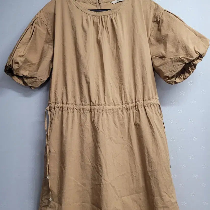 [BUNJANG] BCBG Puff Short Sleeve Long Dress / 55)BCBG  퍼프 반팔 롱 원피스