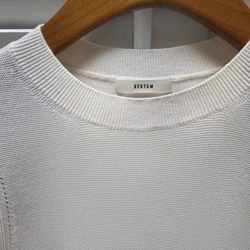 [BUNJANG] System Puff Sleeve Whole Garment Summer Knit / 시스템 퍼프소매 홀가먼트 여름 니트