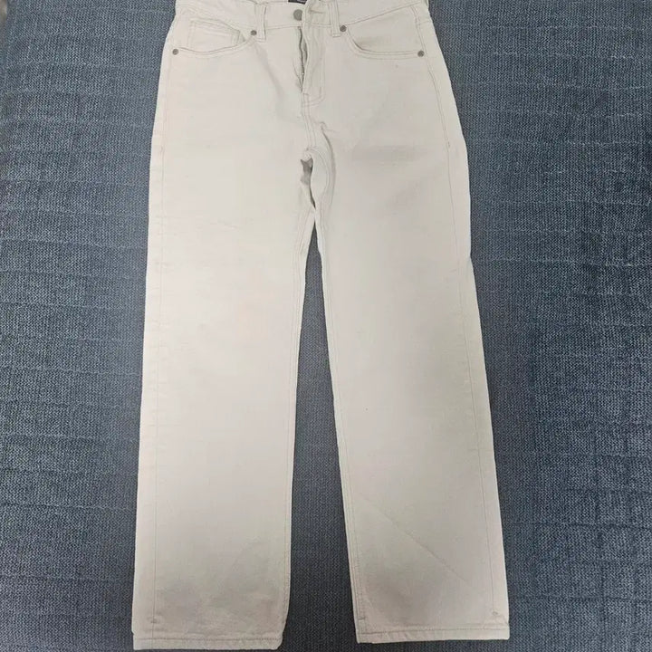 [SOLD OUT] 무탠다드 스트레이트 데님 팬츠 크림 29 크림진