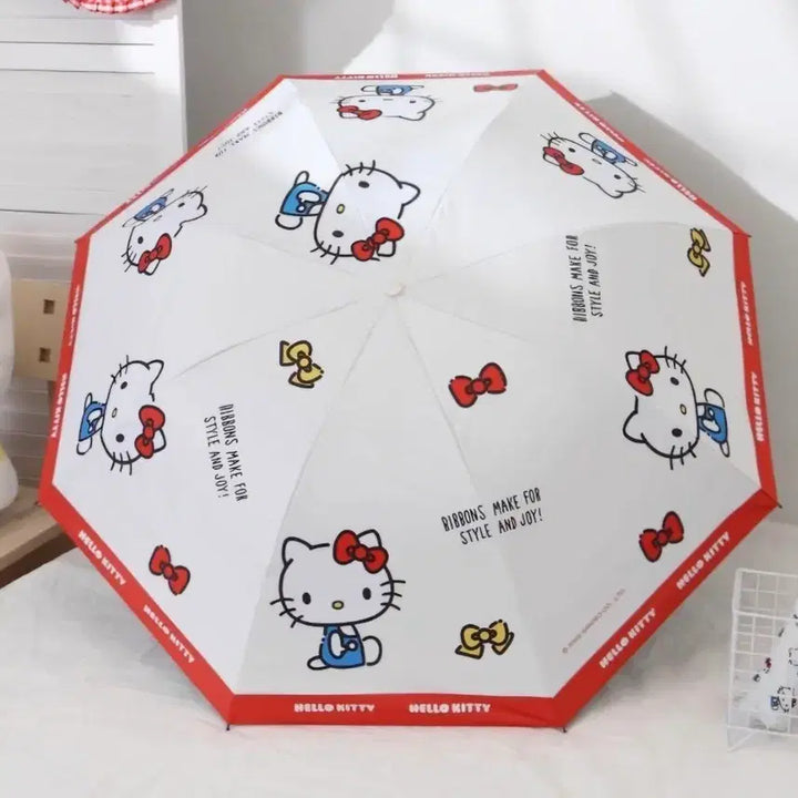 [BUNJANG] Hello Kitty Umbrella / 우산 새상품)장마대비 헬로키티 우산 접이식