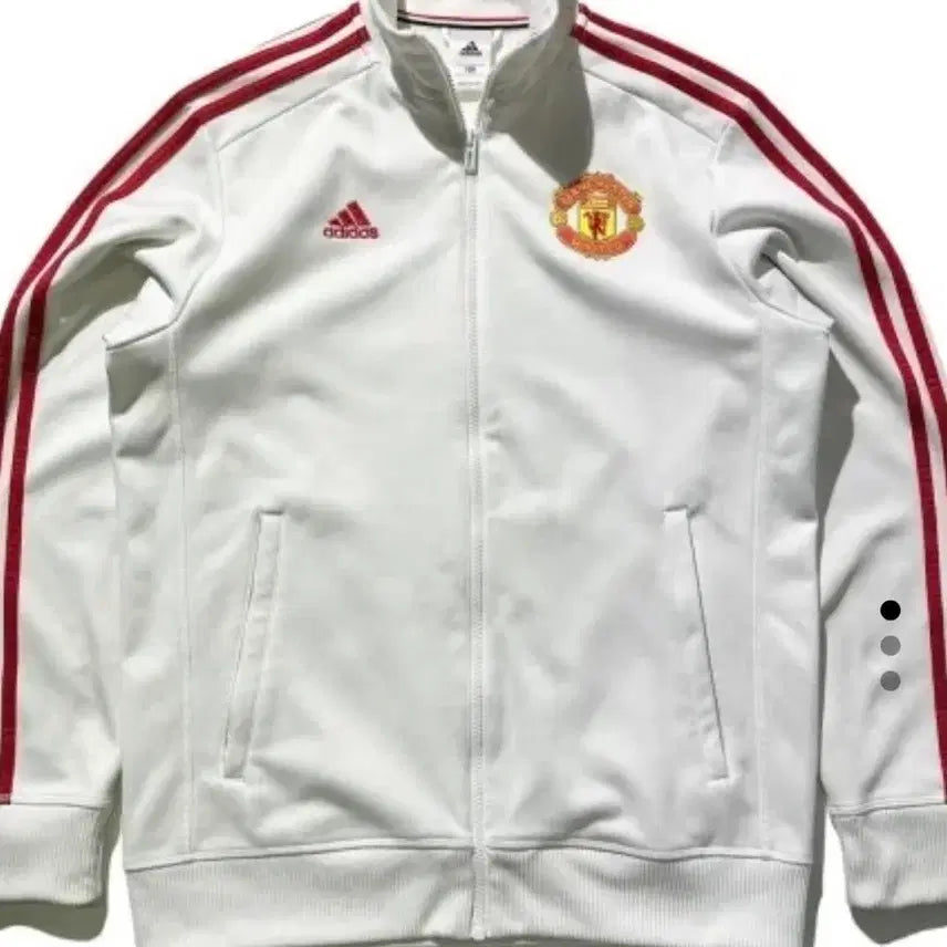 [BUNJANG] Adidas Manchester United White Red Jersey L / 아디다스 맨유 흰빨 져지 L