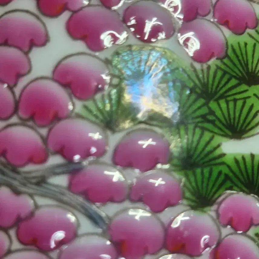 [BUNJANG] Korean Traditional Painted Enamel Brush Holder / 양채 분채 법랑채 신선도 미인도 필통 지통 붓통