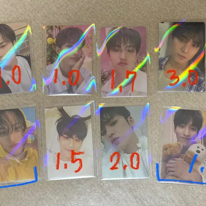 [BUNJANG] SEVENTEEN Mingyu Dokyeom Photocard Bundle Set / 세븐틴 민규 도겸 포카