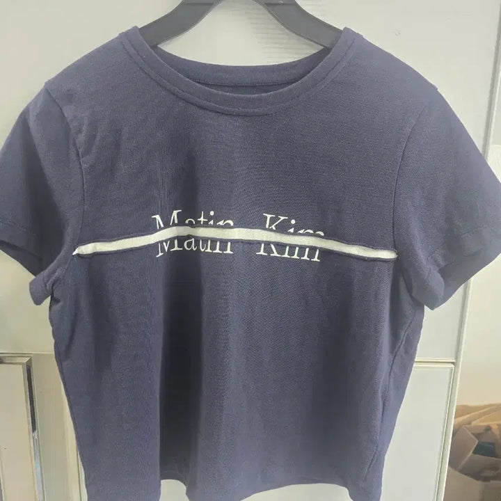 [BUNJANG] Matinkim Cropped T-Shirt / 마뗑킴 크롭티셔츠