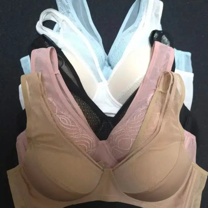 [BUNJANG] Valerie Wire-Free Bra and Panty Set, 5 Types, Runner Style / [90b] 발레리 노와이어 브라팬티세트 5종 런닝형 (팬티105)