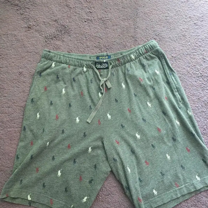 [BUNJANG] Polo Ralph Lauren All Over Pony Pattern Shorts / 폴로 랄프로렌 반바지 올오버 포니패턴