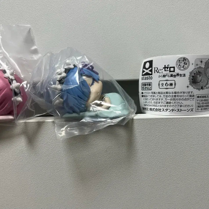 [BUNJANG] Re:Zero Ram &amp; Rem Gacha Figure Set / 리제로 (렘,람) 가챠 피규어 굿즈 2개 일괄