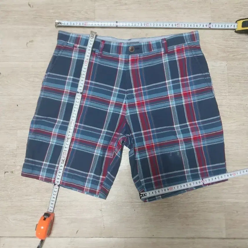 [BUNJANG] Tommy Hilfiger Checked Shorts / 타미힐피거/36) 체크 반바지