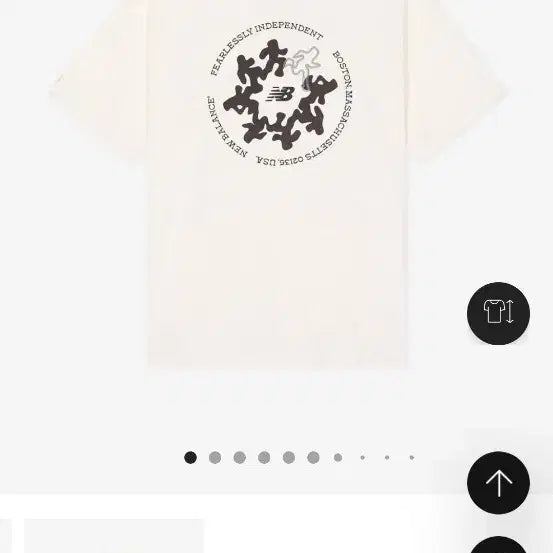 [BUNJANG] New Balance Run-N-Nova Short Sleeve T-Shirt (Size 105) / 뉴발 런앤노바 반팔 105