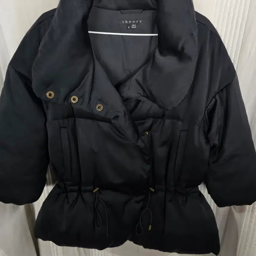 [BUNJANG] Theory Black Padded Coat M / Theory 띠어리 블랙 패딩