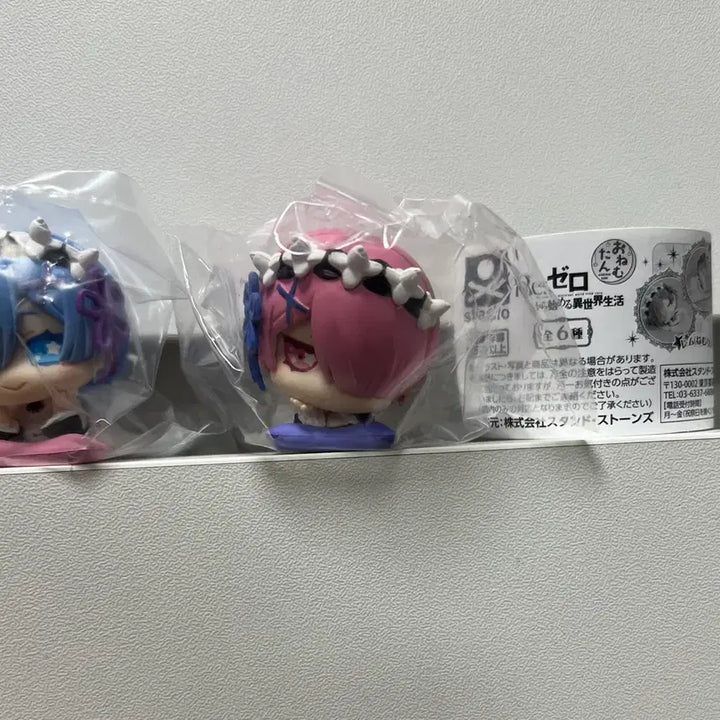 [BUNJANG] Re:Zero Rem &amp; Ram Gacha Figure Bundle Set / 리제로 (렘,람) 가챠 피규어 굿즈 2개 일괄