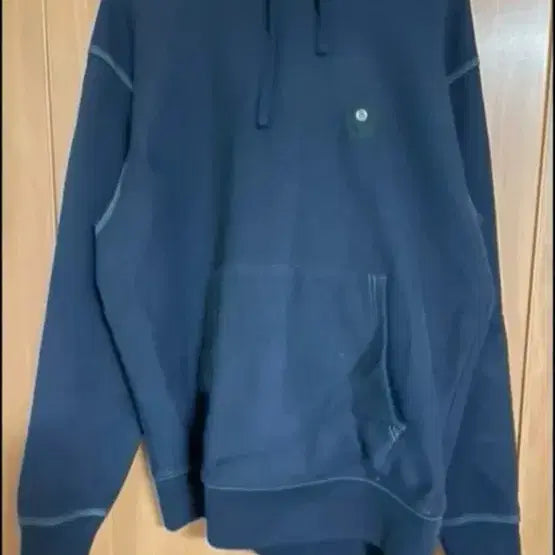 [BUNJANG] Stussy 8 Ball Embroidered Logo Hoodie Navy M / 스투시 8볼 자수 로고 후드 네이비 M
