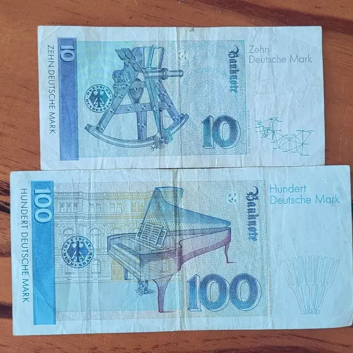 [BUNJANG] Germany 110 Reichsmark Banknotes (Clara Schumann/Gauss) / 독일 구권 지폐 110마르크 (클라라 슈만/가우스)