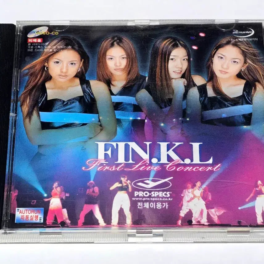 [BUNJANG] Fin.K.L 1999 First Live Concert VCD / [희귀] 핑클(Fin.K.L) 1999 퍼스트 라이브 콘서트 VCD