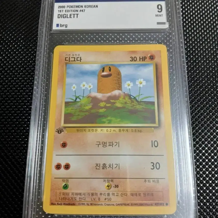 [BUNJANG] BRG 9 Pokemon 1st Edition Diglett / (brg 9) 포켓몬 초판 1st Edition디그다