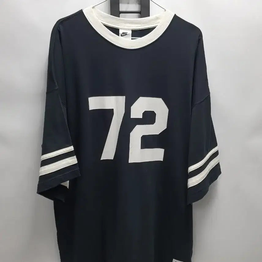 [BUNJANG] Nike Oversized Rugby T-Shirt Black L / 나이키 반팔 오버사이즈 럭비티 블랙 L