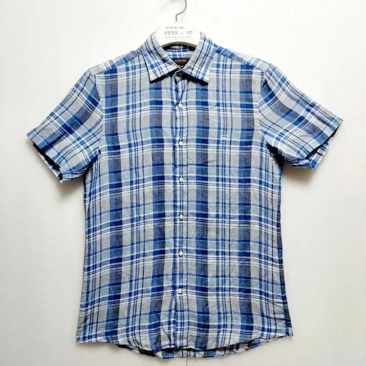 [BUNJANG] Maestro Linen Short Sleeve Shirt Size 95 / 마에스트로 린넨반팔셔츠95 린넨 남방