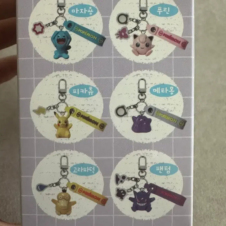 [BUNJANG] Pokemon Purin Random Keyring / 포켓몬 랜덤키링 푸린