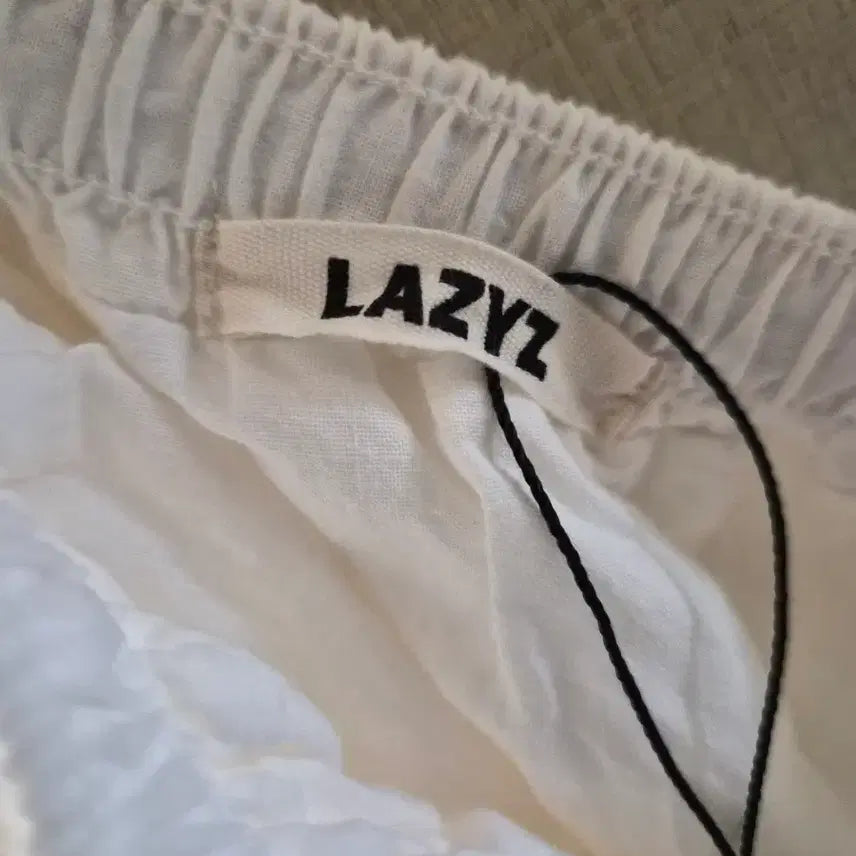 [BUNJANG] Lazyz White Cotton 100% Midi Skirt / 레이지지스커트