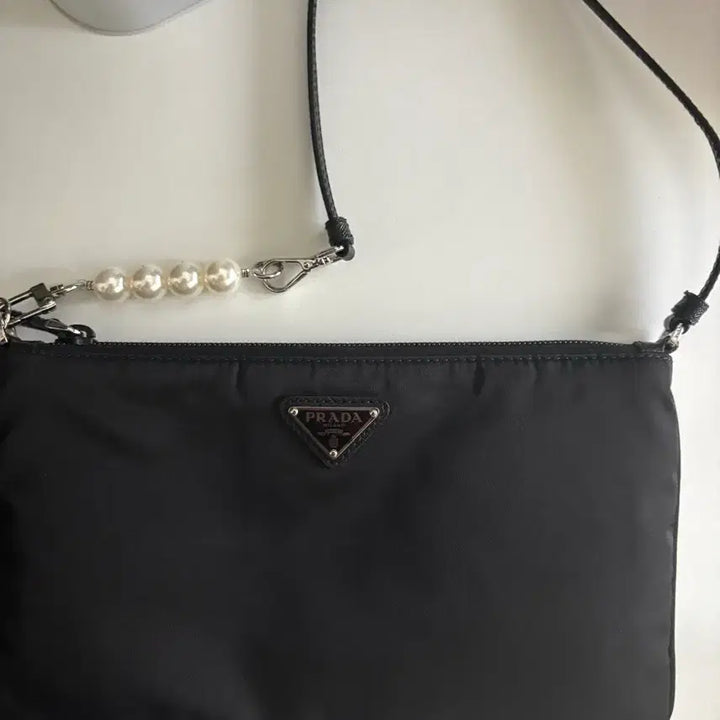 [BUNJANG] Prada Black Nylon Pouch Bag / 프라다 블랙 파우치 백
