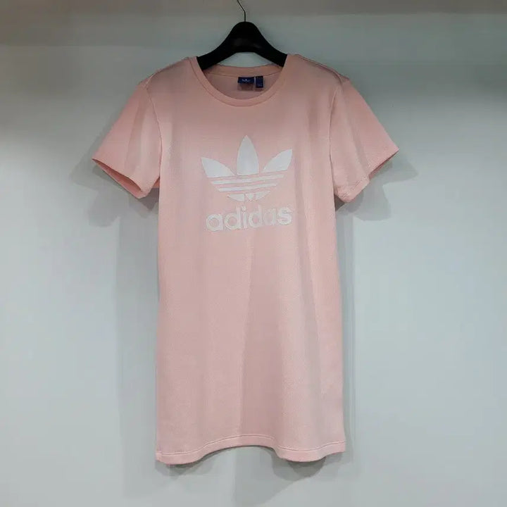 [BUNJANG] Adidas Pink Short Sleeve Dress / 아디다스 핑크 반팔 원피스 85