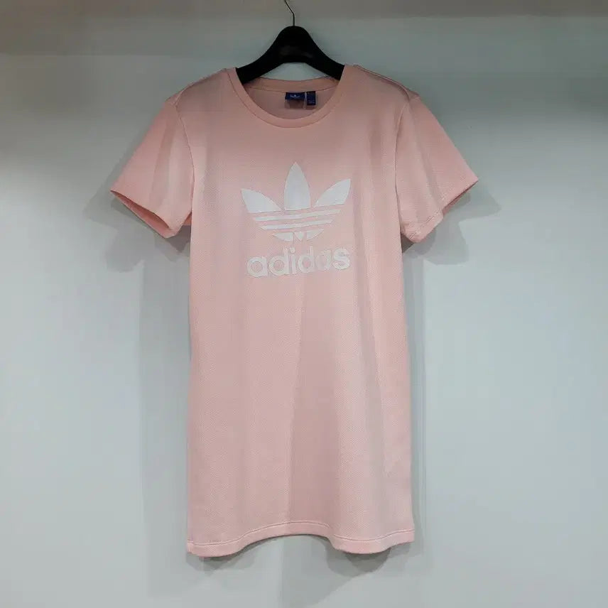 [BUNJANG] Adidas Pink Short Sleeve Dress / 아디다스 핑크 반팔 원피스 85