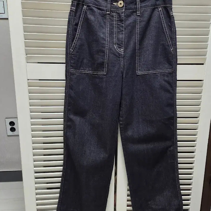 [BUNJANG] CC Collect Wide Leg Denim Pants / 씨씨콜렉트 여름?와이드 데님바지
