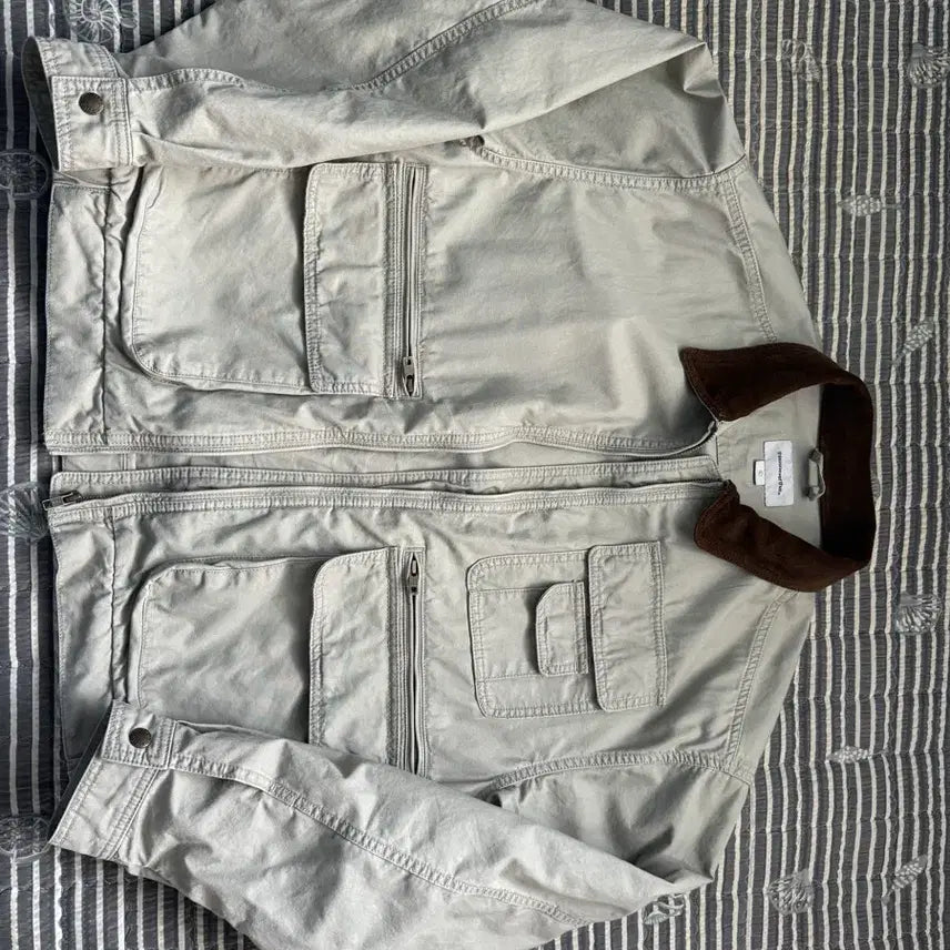 [BUNJANG] thisisneverthat Utility Field Jacket Stone / 디스이즈네버댓 Utility Field Jacket Stone
