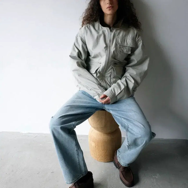 [BUNJANG] thisisneverthat Utility Field Jacket Stone / 디스이즈네버댓 Utility Field Jacket Stone