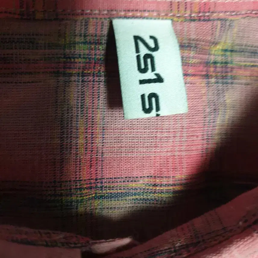 [BUNJANG] 2S1 Studio Linen Wrinkle Texture Checkered Shirt Pink (Free Size) / (빈티지) 2S1스튜디오 ss시즌 린넨 링클 텍스처 체크셔츠 핑크 (F)