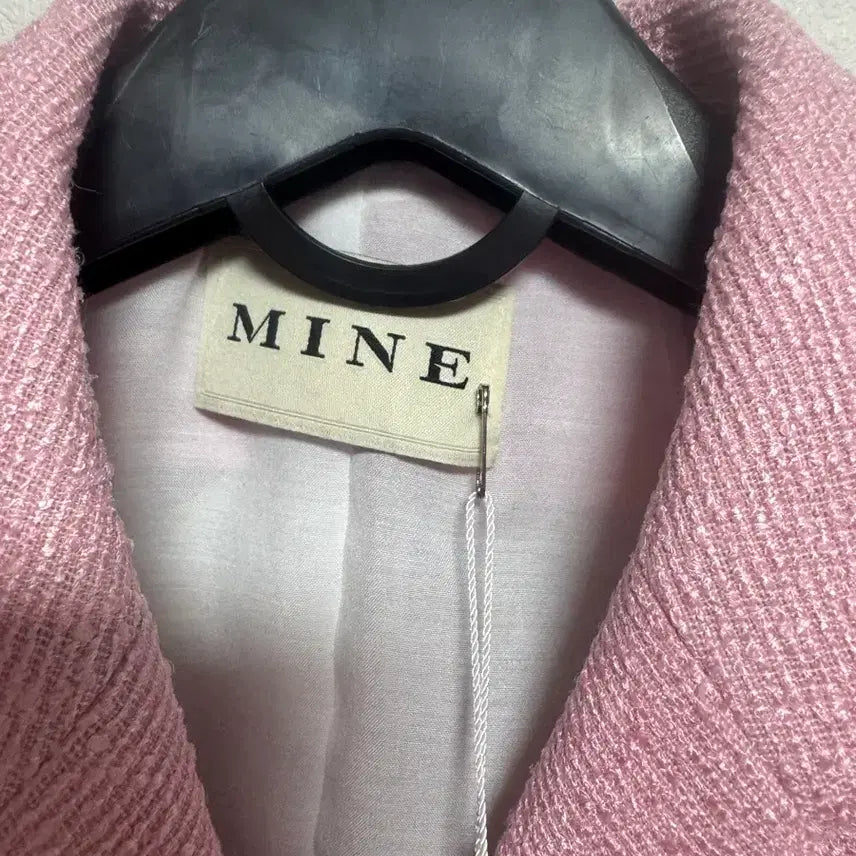 [BUNJANG] MINE Pink Tweed Jacket New with Tags / MINE 핑크 트위드 자켓 택달린상품 새상품