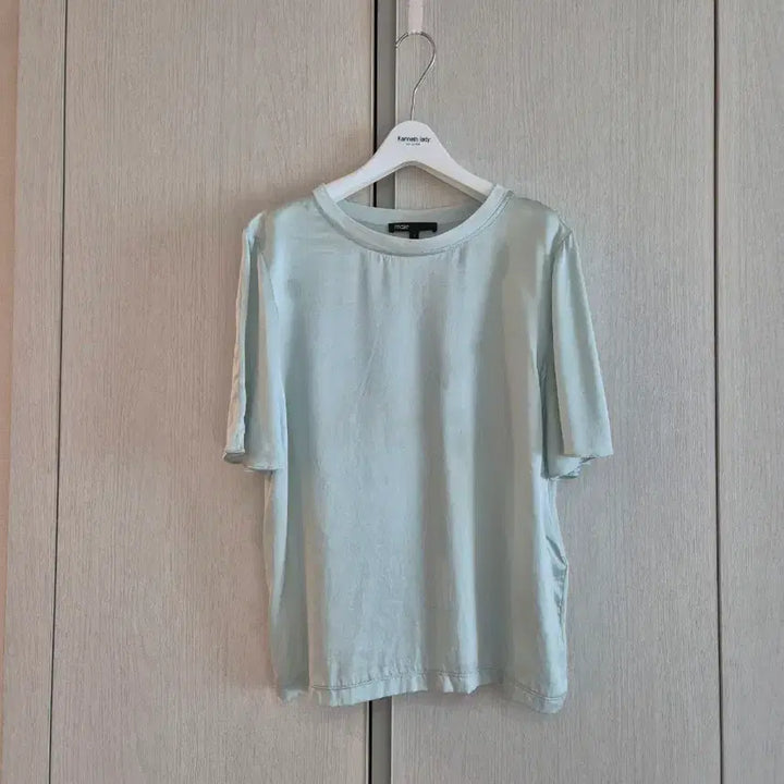 [BUNJANG] Maje Silk Blend Short Sleeve T-Shirt / 마쥬