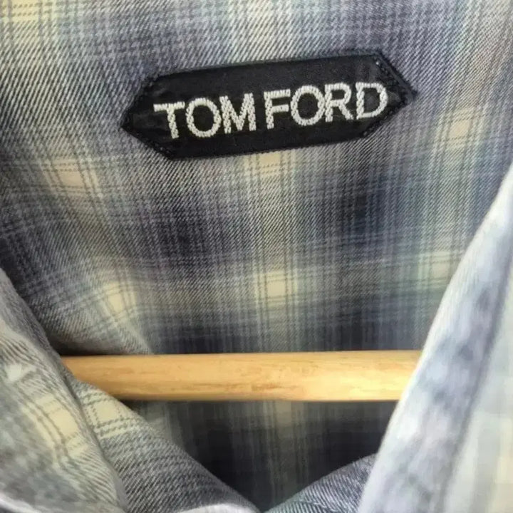 [BUNJANG] Tom Ford Western Check Shirt / 톰포드 / 웨스턴 체크 셔츠 / 40(100-103)