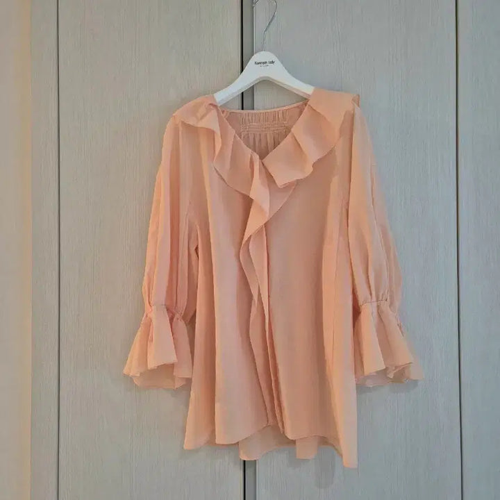[BUNJANG] ZOOC Frill Detail Blouse / 주크