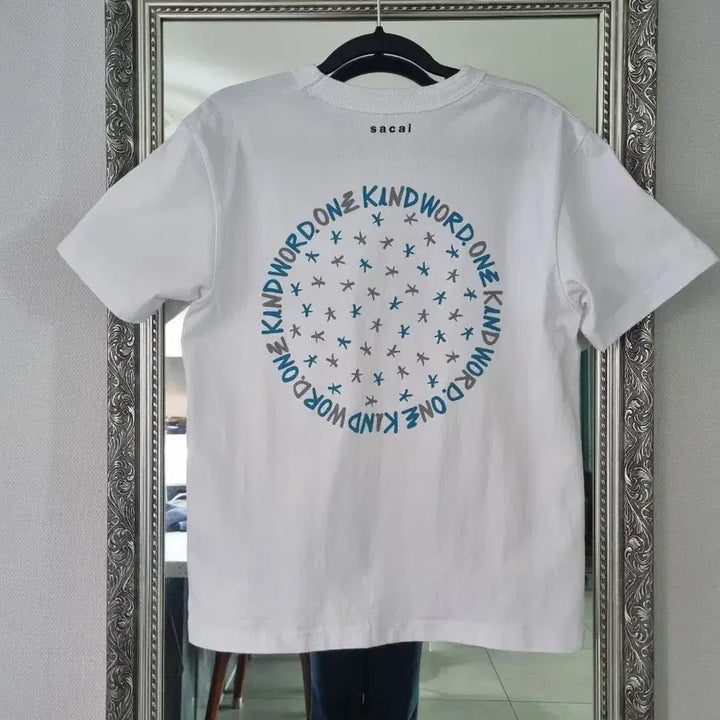 [BUNJANG] Sacai x Eric Haze Collaboration Circle Star T-Shirt / (정가 414.000) 사카이 에릭 헤이즈 콜라보 서클스타 티셔츠 90