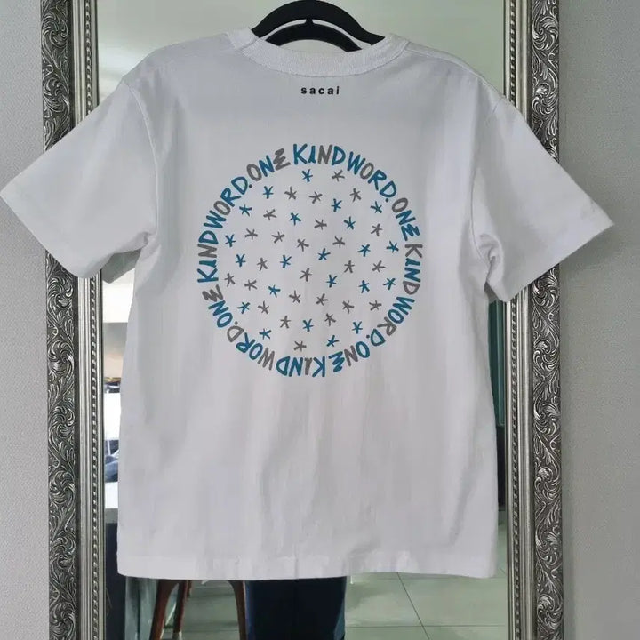 [BUNJANG] Sacai x Eric Haze Collaboration Circle Star T-Shirt / (정가 414.000) 사카이 에릭 헤이즈 콜라보 서클스타 티셔츠 90