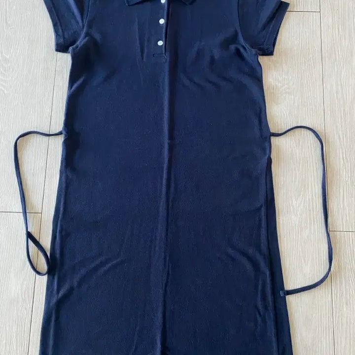 [BUNJANG] Navy Polo Dress / 네이비 폴로 원피스