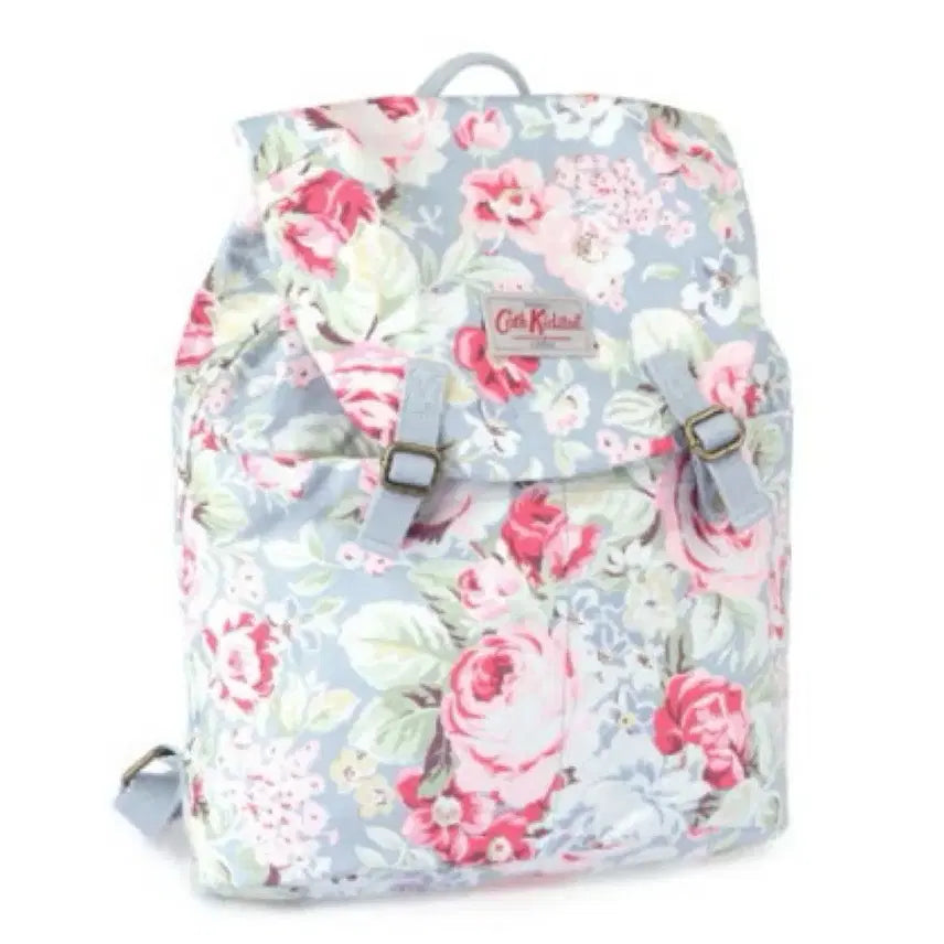 [BUNJANG] Cath Kidston Flower Pattern Backpack Bag / 캐스 키드슨 플라워 백팩 가방