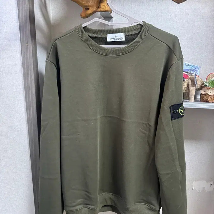 [BUNJANG] Stone Island Sweatshirt Green / 스톤아일랜드 맨투맨 그린