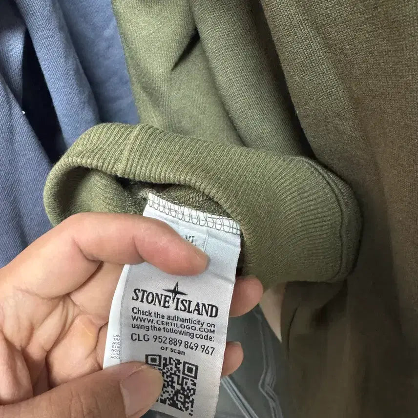 [BUNJANG] Stone Island Sweatshirt Green / 스톤아일랜드 맨투맨 그린