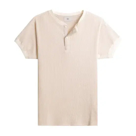 [BUNJANG] Haist Henley Short Sleeve T-shirt / 헤이스트 헨리넥 반팔