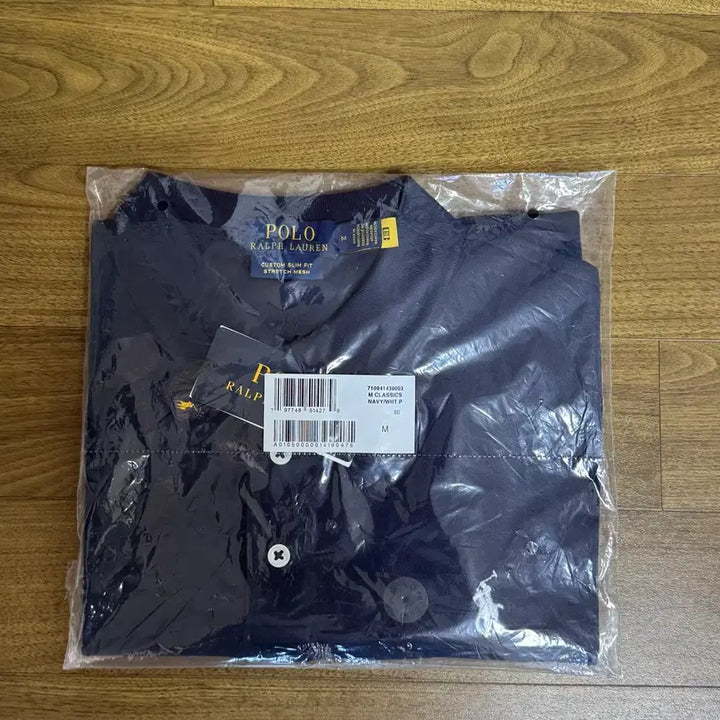 [BUNJANG] Polo Ralph Lauren Custom Slim Fit Stretch Mesh Polo Shirt / 폴로 커스텀슬림핏 스트레치 메시 폴로 셔츠 리파인드 네이비 M