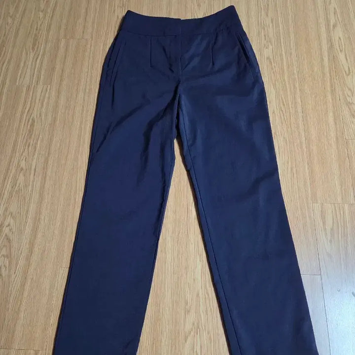 [BUNJANG] Sunlove Cotton Trousers Set Navy / 썬러브 바지 2개 m
