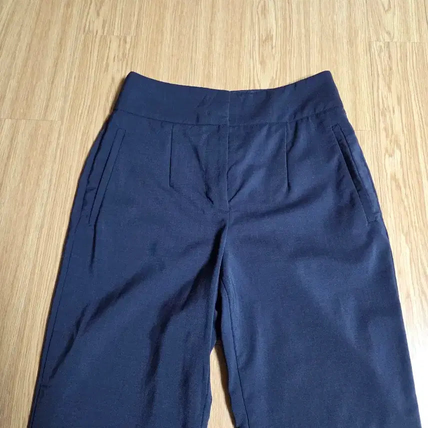 [BUNJANG] Sunlove Cotton Trousers Set Navy / 썬러브 바지 2개 m