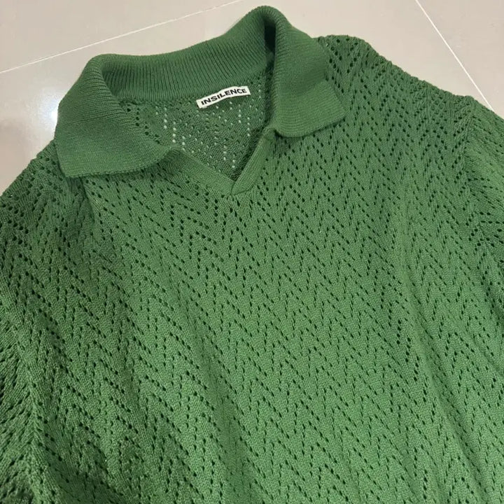 [BUNJANG] In Silence Green Knit / 인사일런스 그린 니트